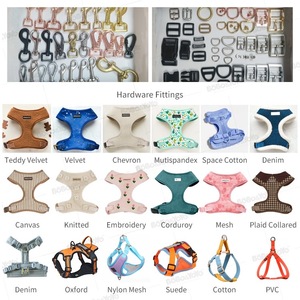 Artículos de Lujo para Mascotas de Alta Calidad, Logotipo Personalizado al por Mayor, Sublimación, Arnés, Collar y Correa para Perros y Cachorros, Duraderos, Suaves y Seguros - Product Image 3