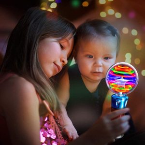 ArtCreativity Juguete Luminoso Varita Giratoria Bola Mágica Sensorial <span class=keywords><strong>para</strong></span> Niños, Regalo <span class=keywords><strong>para</strong></span> Fiestas y Premios Escolares, Regalo Apto <span class=keywords><strong>para</strong></span> Autismo - Product Image 2