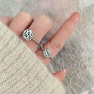 Fine Jewelry Simple <b>Cross</b> Finger <b>Rings</b> for Women Zircon Cubic Elegant Wedding <b>Rings</b> Jewelry Open Adjust Finger <b>Ring</b> - Product Image 2