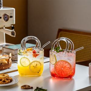 Petite pochette transparente créative en forme de verre à martini, sac à main en forme de verre à boisson aux fruits, verres à cocktail pour les cadeaux de fête à domicile - Product Image 2