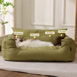 Luxury Modern Orthopedic Memory Foam <b>Dog</b> <b>Bed</b> for Medium <b>Dogs</b> with PP Cotton Pet Mat and Comfortable <b>Sofa</b> Design for Cats - Product Image 4