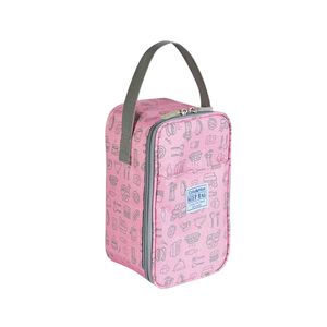 Sac de plage en maille personnalisé avec logo, petit sac isotherme pour le déjeuner, pour l'école, chariot pliable, sac isotherme pour bière, sac à lunch - Product Image 5