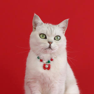 Venta al por mayor de cristal de lujo de Navidad y Halloween decorado <span class=keywords><strong>collar</strong></span> de gato perro - Product Image 2