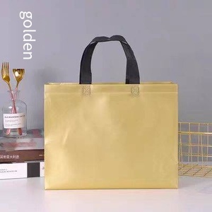 Sac de courses rose en non-tissé à motif de dessin animé, écologique, réutilisable, imperméable et enduit - Product Image 4