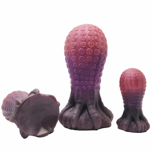 Plug Anal Gigante con Forma de Pulpo Brillante - Product Image 2