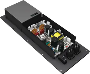 파워 앰프 모듈 프로페셔널 클래스 D MD800 KTV/바 오디오 앰프 보드 용 표준 1U 높이 섀시 앰프