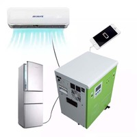Kit Système Solaire 3KW avec Onduleur à Onde Sinusoïdale Pure, Contrôleur MPPT et Batterie LiFePO4 WON-W1-1AP3000W pour Maison Résidentielle