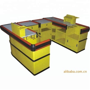 Customized supermarket <strong>cash</strong> <strong>counter</strong> <strong>tables</strong> good quality <strong>counter</strong> <strong>table</strong> <strong>for</strong> <strong>shop</strong> BYIDA mall hypermarket supermarket <strong>shops</strong> - Product Image 4