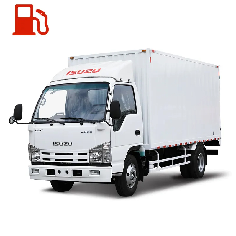 Qingling ISUZU รถบรรทุกขนส่งสินค้าขนาดเล็ก4X2,รถบรรทุกขนาดเล็ก6ล้อ/รถตู้ขนาดเล็กการขนส่งสินค้าทางโลจิสติกส์เพื่อการส่งออก