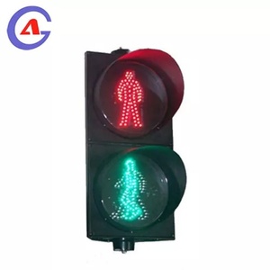 ไฟจราจรสำหรับคนเดินเท้าแบบ LED พร้อมจอแสดงผลนับถอยหลัง วัสดุอะลูมิเนียม ใช้พลังงานจากไฟฟ้าสาธารณะ ติดตั้งเพื่อความปลอดภัยบนท้องถนน พร้อมตัวควบคุมอัจฉริยะ - Product Image 1