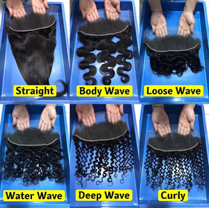 ผมบริสุทธิ์ตรงสำหรับผู้หญิง xbl หรูหราปิด13X6ด้านหน้าลูกไม้ใสระดับ HD 12 14 16 18 20" - Product Image 5