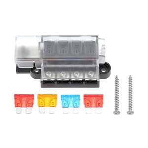 Phổ 4 Cách Lưỡi Cầu Chì Khối 12V-48V Xe Thuyền RV Cầu Chì Chủ Hộp Marine Tự Động Cầu Chì Kết Nối Chuyển Đổi - Product Image 4