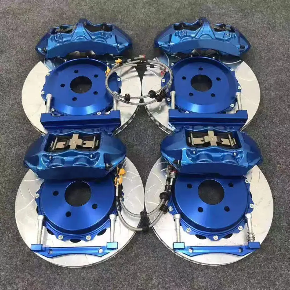 Prestazioni del Freno Kit di Aggiornamento di aggiornamento di sport rotore del freno forato e scanalato freno a disco