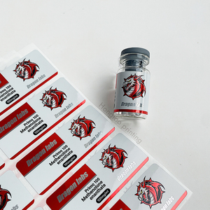 Etichette Adesive Impermeabili Personalizzate Resistenti all'Olio per Fiale da 10ml per Imballaggi Farmaceutici - Product Image 1