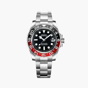 Nh35 Seiko cơ khí tự động phong trào GMT xem tính năng phát sáng sửa đổi Diver Quay số đường kính 40mm thép không gỉ - Product Image 5