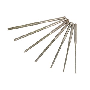 Foret diamanté, tige de 2,35 mm, cylindre de 0,8 mm, longueur de 55 mm, pour pierre, jade, verre, céramique - Product Image 2