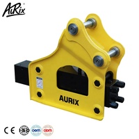 AURIX-HB Mini Brise-roche hydraulique à burin latéral, qualité supérieure, nouveau produit en vente, CE, prix du brise-roche pour excavatrice Doosan