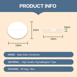 Correctores estéticos para <span class=keywords><strong>orejas</strong></span> prominentes <span class=keywords><strong>Corrector</strong></span> <span class=keywords><strong>de</strong></span> <span class=keywords><strong>orejas</strong></span> <span class=keywords><strong>de</strong></span> bebé Pegatinas <span class=keywords><strong>de</strong></span> parche <span class=keywords><strong>de</strong></span> oreja sobresalientes para niños - Product Image 5