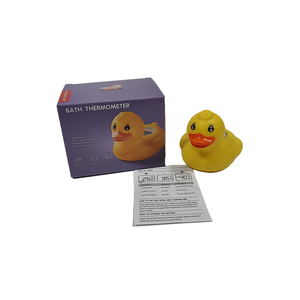 Meilleure vente Canard de dessin animé Thermomètres de bain imperméables pour bébé Ensemble de douche pour enfants Produits de bain de qualité supérieure pour les tout-petits - Product Image 5