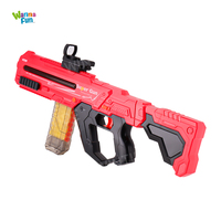 WANNA FUN WT070005 Pistolet à fléchettes en mousse à tir continu Jeu de tir en intérieur et en extérieur Jeu électronique automatique à balles souples en EVA