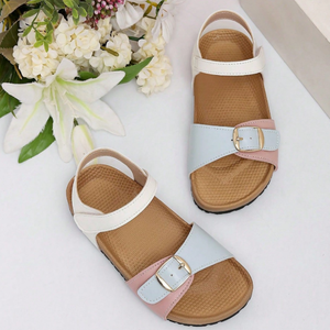 Sandales d'été pour enfants en gros, sandales de plage pour filles à fermeture auto-agrippante - Product Image 5