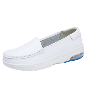 Zapatos de Enfermera Blancos para <span class=keywords><strong>Hospital</strong></span>, Cómodos, Antideslizantes, con Amortiguación de Aire, para <span class=keywords><strong>Hombre</strong></span>, Marca Baoying Culture, para Invierno y Verano - Product Image 1