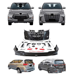 PP plastique mise à niveau liftings voiture pare-chocs gril Bodytit 2013 <span class=keywords><strong>2014</strong></span> pour <span class=keywords><strong>Toyota</strong></span> Innova cristal corps Kit - Product Image 1
