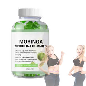 OEM Private Label 60 Gummies supportano energia di richiamo Moringa Wheatgrass Kelp miscela hawaiana clorella <span class=keywords><strong>Spirulina</strong></span> Gummies - Product Image 3