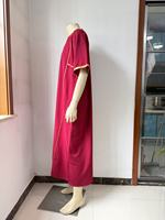 Nouvelle conception de thobe marocain traditionnel, broderie musulmane, abaya, mode arabe, vêtements islamiques pour hommes, Qamis Homme Jubba Maroc