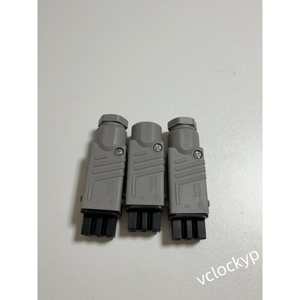 5x Conector de Cable Hirschmann 932 140-100 STAK 3 N Negro Usado - Product Image 2