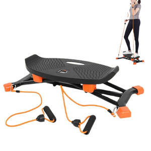 Appareil de fitness multifonctionnel pour la maison : simulateur de ski, mini-stepper, planche <span class=keywords><strong>d</strong></span>'équilibre avec bandes de résistance - Product Image 1