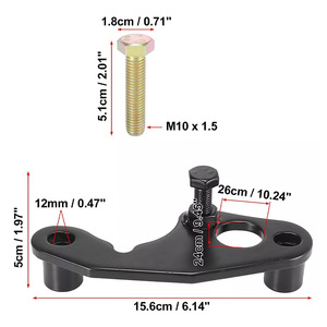 Kap169 Kap108 ชุดซ่อมโบลท์ท่อไอเสีย อะไหล่โลหะสำหรับชุดดัดแปลงรถยนต์ - Product Image 3