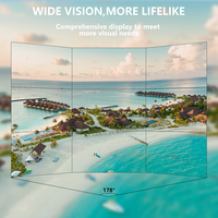 2023 écran d'épissure UHD 55 65 pouces LCD vidéo mur affichage intérieur publicité épissage 4k mural grand affichage mural vidéo