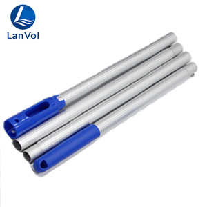 Barra telescópica de aluminio de alta calidad <span class=keywords><strong>para</strong></span> limpieza de <span class=keywords><strong>piscinas</strong></span>, ligera, con cabezal de aspiración <span class=keywords><strong>para</strong></span> hojas y cepillo limpiador de <span class=keywords><strong>piscinas</strong></span> resistente al óxido. - Product Image 4
