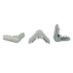 Conector de esquina de plástico de barra espaciadora de aluminio <span class=keywords><strong>para</strong></span> conector de ángulo de plástico duradero de vidrio aislante de doble acristalamiento - Product Image 4