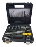 Set Bor Putar HSS 82pcs Tugas Berat Industri, Mata Bor Sekop & Kunci Hex untuk Ukiran Kayu