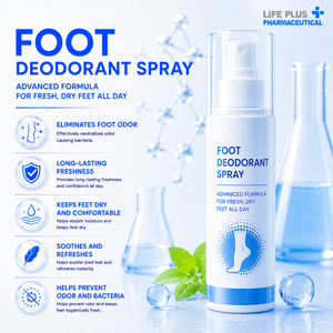 Spray déodorant pour les pieds, formule avancée, pieds frais et secs, soin quotidien des pieds - Product Image 2