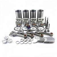 Kit de révision moteur 4JB1 2.8L 2.5L avec jeu complet de joints, coussinets de piston, chemises de cylindre, coussinets de vilebrequin et de bielle – Qualité OEM