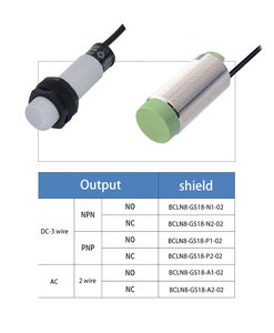 M12 M18 M30 Temassız Kapasitif Yakınlık Anahtarı Sensörü NPN NO NC Sıvı Seviye Sensörü 2 telli AC 220V - Product Image 4
