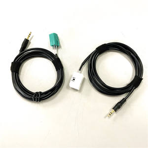 Mini Adaptador ISO <span class=keywords><strong>de</strong></span> 6 Pines, Salida Auxiliar <span class=keywords><strong>de</strong></span> Línea, Cable <span class=keywords><strong>de</strong></span> 4 Canales, Conector RCA <span class=keywords><strong>de</strong></span> 4 Pines para VW, Seat, Skoda, Audi, Ford, Dropshipping - Product Image 1