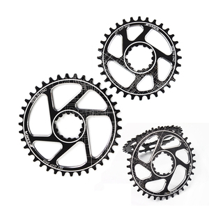 Plato de <span class=keywords><strong>Cadena</strong></span> para Bicicleta de Montaña Dignified, Desplazamiento de 3 mm, 32T 34T 36 38T, Plato Estrecho y Ancho JESSICA - Product Image 2