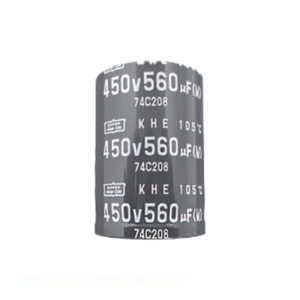 Condensateur à montage traversant 82 µF 20 % 550 V SNAP TH EKMS551VSN820MQ30S du fabricant Channel - Product Image 1