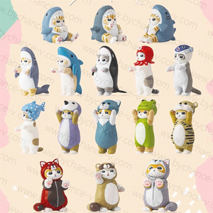 Super Schattige Cosplay Kat In Wilde Dieren Kostuums Plastic Figuur Speelgoed Verzamelstuk Dierenwinkel Restaurant Promo Cadeau Idee - Product Image 3