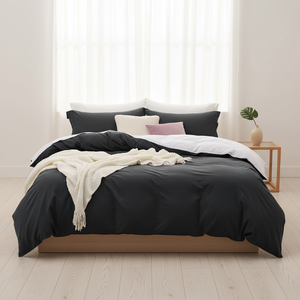 Fluffy 100% Cotton Duvet <b>Set</b> 400TC Eco-Friendly Modern Home Bedding Luxury Pillow Covers Customized Size <b>Comforter</b> <b>Set</b> - Product Image 1
