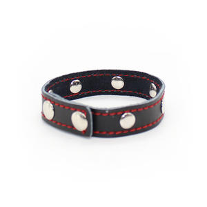 Cincin Penis Kulit yang Dapat Disesuaikan untuk Pria - Product Image 1