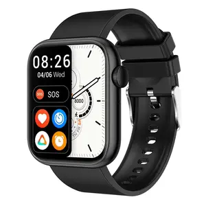 Qx7 Pro Smart Watch 1,85 Zoll berührungsempfindlich Wählbarer Anruf Herzfrequenz SPO2 Temperatur Sprachassistent Outdoor Menstruationszyklus Sportuhr