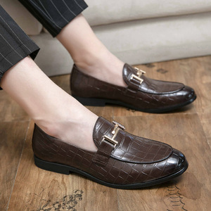 Mocassins <span class=keywords><strong>bateau</strong></span> de luxe en cuir PU pour hommes de style nouveau chaussures habillées taille <span class=keywords><strong>48</strong></span> et mocassins d'affaires Oxford pour hommes - Product Image 5