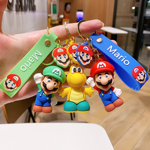 Llavero de peluche de Super Mario, colgante de PVC, regalo para niños, juguete unisex - Product Image 1