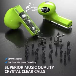 หูฟังเอียร์บัด S รุ่นใหม่หูฟัง Yx06หูฟังโปร่งใสหูฟังกันน้ำแฮนด์ฟรีไร้สาย - Product Image 4