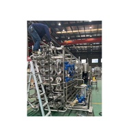 Machine de pasteurisation de sirop d'agave en tube